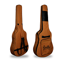 Sevillia GB-U41 OR Чехол для акустической гитары, цвет оранжевый