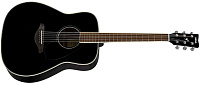 YAMAHA FG820BL акустическая гитара, цвет черный