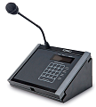 QSC PS-1650G  Настенная пейджинговая станция Q-Sys, 16 программируемых кнопок (A-P) с микрофоном на "гусиной шее"
