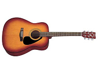 YAMAHA F310 TBS акустическая гитара, цвет коричневый санберст