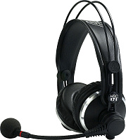 AKG HSC171 закрытая гарнитура с конденсаторным микрофоном, наушники K171 (провод AKG MK HS Studio C заказывается отдельно)