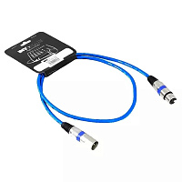 Invotone ACM1103 B  Микрофонный кабель, XLR M  XLR F, длина 3 метра, цвет синий