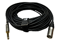 Xline Cables RMIC XLRM-JACK 20 Кабель микрофонный  XLR "папа" - джек моно 6.3 мм, длина 20 м