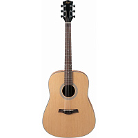 FLIGHT D-175 NA  акустическая гитара, верхняя дека ель, корпус сапеле, цвет натуральный
