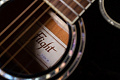 FLIGHT F-230C BK  фолк гитара с металлическими струнами, цвет черный, с вырезом