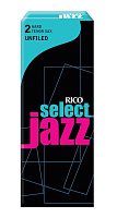 RICO RRS05TSX2H Select Jazz трости для саксофона тенор, unf, 2H, 5 штук в упаковке