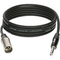 KLOTZ GRG1MP01.5 GREYHOUND микрофонный кабель, разъемы Klotz XLR "папа" - Stereo Jack, длина 1.5 м