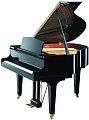 KAWAI GE20G M/PEP Кабинетный рояль, цвет черный полированный, длина 154см, еловая дека 1,03м2, механизм Millennium III