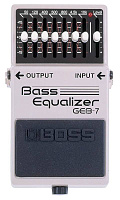 Boss GEB-7 педаль - графический басовый эквалайзер