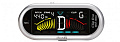 CHERUB WST-900A   цифровой хроматический тюнер-прищепка с цветным дисплеем, цвет серебристый, режимы: гитара, бас, хроматический, в комплекте бархатный чехол