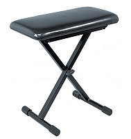 QUIK LOK BX9 стульчик пианиста с регулируемой высотой, высота от 45 до 55 см., вес до 112 кг.