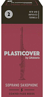 RICO RRP05SSX200 Plasticover трости для саксофона сопрано №2, 5 штук в упаковке
