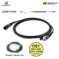 Neutrik NKO4S-A-0-30 кабель оптический OpticalCon QUAD, 4-канальный(STANDART), одномодовый, в бухте, длина 30м