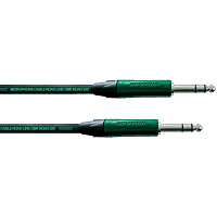 Cordial CRM 5 VV инструментальный кабель джек стерео 6,3 мм male/джек стерео 6,3 мм male, разъемы Neutrik, 5,0 м, черный
