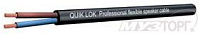QUIK LOK CA810 спикерный кабель 2 проводника, площадь сечения AWG-17/1 mm2, колличество и толщина жил - 31х0,20. бухта (цена за метр)