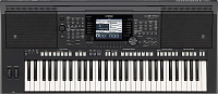 YAMAHA PSR-S750 рабочая станция с автоаккомпанементом 61 клавиша, 128 голосов полифония, тембры: 678 тембров   28 набора ударных/SFX Kits   480 тембров XG   GM2   GS (для воспроизведения композиций GS)