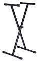 ROXTONE KS011 black крестообразная стойка для клавишных, высота 66-95 см