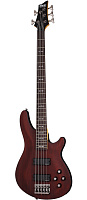 Schecter OMEN-5 WSN Бас-гитара пятиструнная, 2 звукоснимателя, корпус липа, гриф клен/палисандр