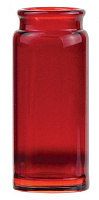 DUNLOP 278 Red Blues Bottle Regular Large Cлайд стеклянный в виде бутылочки, красный