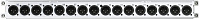 Soundcraft ViS-LO1 рэковая панель (1U) 16 лин. XLR выходов. Нумерация каналов 1-16. A947.043500. Для Vi1, Vi3000, CSB