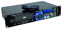 Omnitronic XDP-1400 Single CD/MP3/SD/USB player  Профессиональный CD/MP3/SD/USB плеер