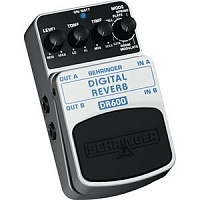 Behringer DR600 Педаль цифровых стереофонических эффектов реверберации для гитар, бас-гитар и клавишных