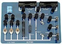 Pasco EM-8678A  Электрическая схема для цепей постоянного тока