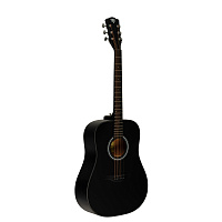 ROCKDALE Aurora D5 BK Satin акустическая гитара, дредноут, цвет черный, сатиновое покрытие