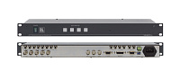 Kramer VS-401xlm Коммутатор 4х1:3 звуковых и видеосигналов (с переключением по КГИ), 400 МГц