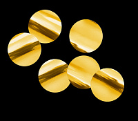 Global Effects Конфетти металлизированное Круги 41 мм, золото, 1 кг