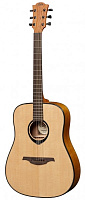 LAG GLA TL66D Акустическая гитара, Дредноут, под левую руку, цвет - натуральный