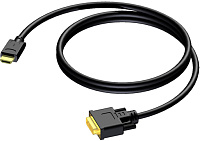 Procab CDV160/3 Кабель DVI-D (вилка) HDMI (вилка) (AWG 22), 3 м