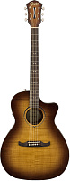 Fender FA-345CE Auditorium Tea-Bst L Электроакустическая гитара, цвет натуральный