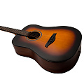 ROCKDALE Aurora D5 SBGL Акустическая гитара дредноут, цвет санберст, глянцевое покрытие