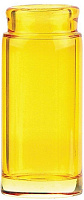 DUNLOP 278 Yellow Blues Bottle Regular Large Cлайд стеклянный в виде бутылочки, желтый