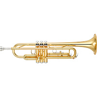 YAMAHA YTR-3335  труба Bb студенческая,  yellow brass, лак - золото