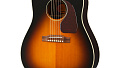 EPIPHONE J-45 EC Aged Vintage Sunburst электроакустическая гитара, цвет винтажный санберст