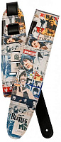 PLANET WAVES 25LB08 гитарный ремень, искусственная кожа, серия Beatles Strap Collection, рисунок Anthology