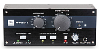 JBL M-Patch 2 настольный контроллер студийных мониторов. Два стерео источника звука, две пары мониторов