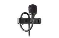 SHURE MX150B/C-TQG кардиоидный петличный микрофон черного цвета с кабелем 1,8м, TQG коннектором