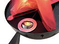 EUROLITE LED FL-250 Flame Light   имитатор пламени, два режима использования,  2 LED по 1 Вт (желтого цвета), вес 0.8 кг; в комплекте 3 опоры и 80 см цепь для подвеса, потребление 7 Вт, питание 220 В, 50 Гц 