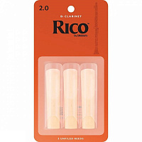 RICO RCA0320 трости для кларнета Bb №2, 3 штуки в упаковке