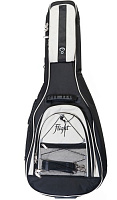FLIGHT FBG-1201 чехол для классической гитары утепленный (20мм), два регулируемых наплечных ремня с мягким уплотнителем