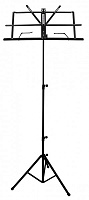 STANDS & CABLES MS100  пюпитр компактный, черный, 50-120 см., чехол в комплекте
