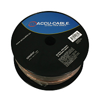 American Dj AC-SC2-1,5/100R Акустический  кабель плоский  2 x 1,5мм2, цвет: прозрачный, катушка 100 метров
