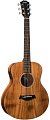 TAYLOR GS MINI-e Koa GS Mini гитара электроакустическая, форма корпуса парлор, жесткий чехол