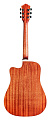 GUILD D-140CE ATB электроакустическая гитара формы дредноут с вырезом, топ - массив ели, корпус - массив махагони, цвет санбёрст