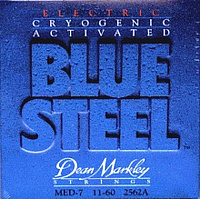 Dean Markley 2562A Blue Steel  струны для 7-струнной электрогитары, 11-60