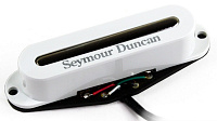 SEYMOUR DUNCAN STK-S2B HOT STACK FOR STRAT WHITE звукосниматель для электрогитары, сингл (hum-canceling), цвет белый