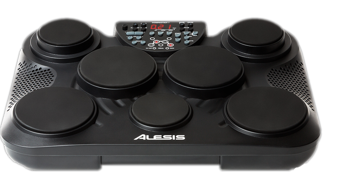 Портативные ударные. Alesis COMPACTKIT 7. Alesis COMPACTKIT 4. Настольные барабаны Alesis. Электронные барабаны Alesis.